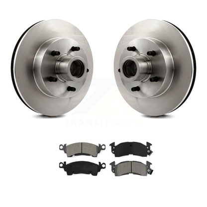Brake Rotor Semi-Metallic Pad Front Kit For Chevrolet GMC C10 C1500 G20 G2500 K5