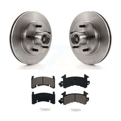 Brake Rotor Semi-Metallic Pad Front Kit For Chevrolet Camaro Pontiac Firebird El