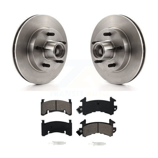 Brake Rotor Semi-Metallic Pad Front Kit For Chevrolet Camaro Pontiac Firebird El