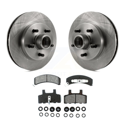 Brake Rotor Semi-Metallic Pad Front Kit For C1500 Chevrolet GMC Tahoe Yukon 1500