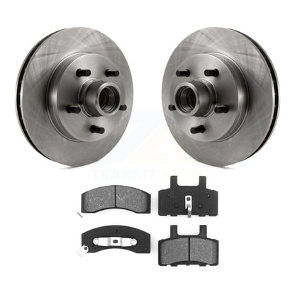 Disc Brake Rotors Semi-Metallic Pad Front Kit For Chevrolet Tahoe C1500 Suburban