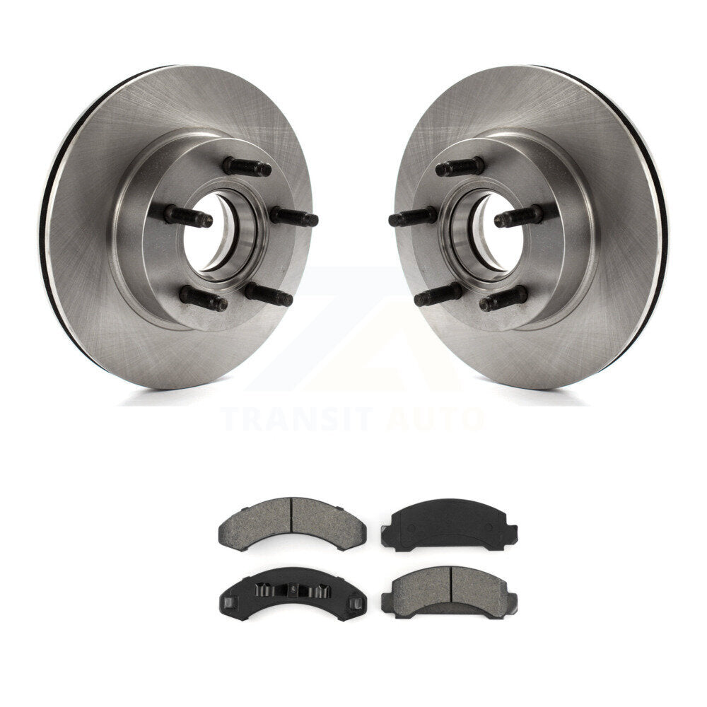 Brake Rotors Semi-Metallic Pad Front Kit For Ford Ranger Mazda B4000 Explorer II