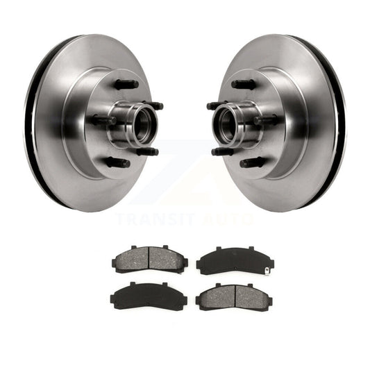 Brake Rotors Semi-Metallic Pad Front Kit For Ford Ranger Mazda B4000 B3000 B2300