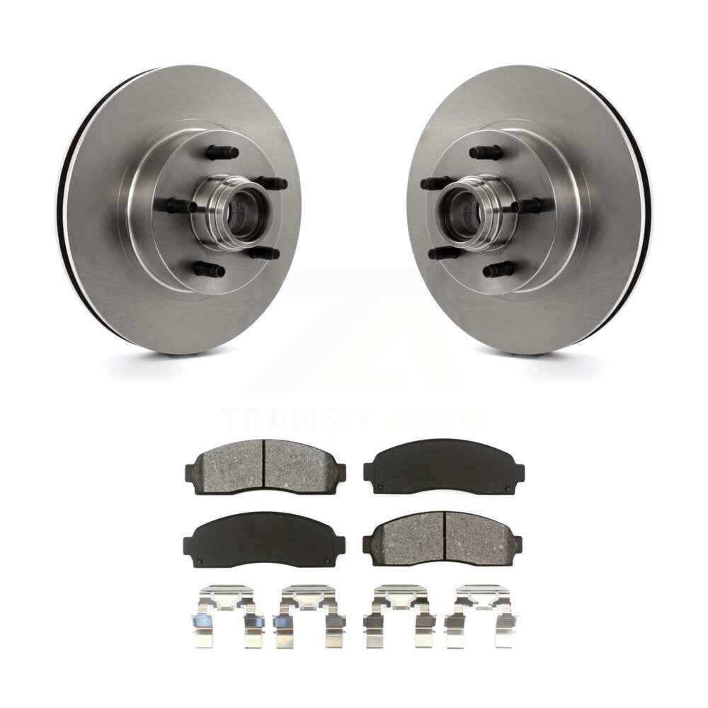 Brake Rotors Semi-Metallic Pad Front Kit For Ford Ranger Mazda B3000 B2300 B4000