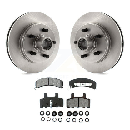 Disc Brake Rotors & Semi-Metallic Pad Front Kit For C1500 Chevrolet GMC Suburban