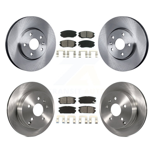 Brake Rotor & Semi-Metallic Pad Front Rear Kit For Chevrolet Equinox GMC Terrain