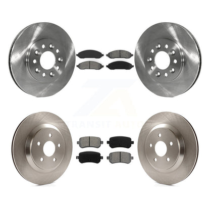 Brake Rotors Semi-Metallic Pad Front Rear Kit For Ford Freestar Mercury Monterey