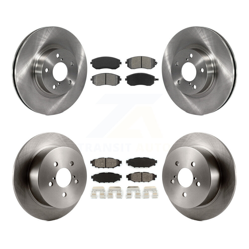 Brake Rotors & Semi-Metallic Pad Front Rear Kit For 2005 Subaru Legacy i/Limited