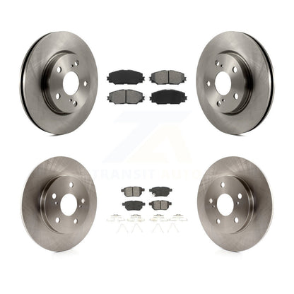 Disc Brake Rotors And Semi-Metallic Pads Front Rear Kit For 2008-2015 Scion xB
