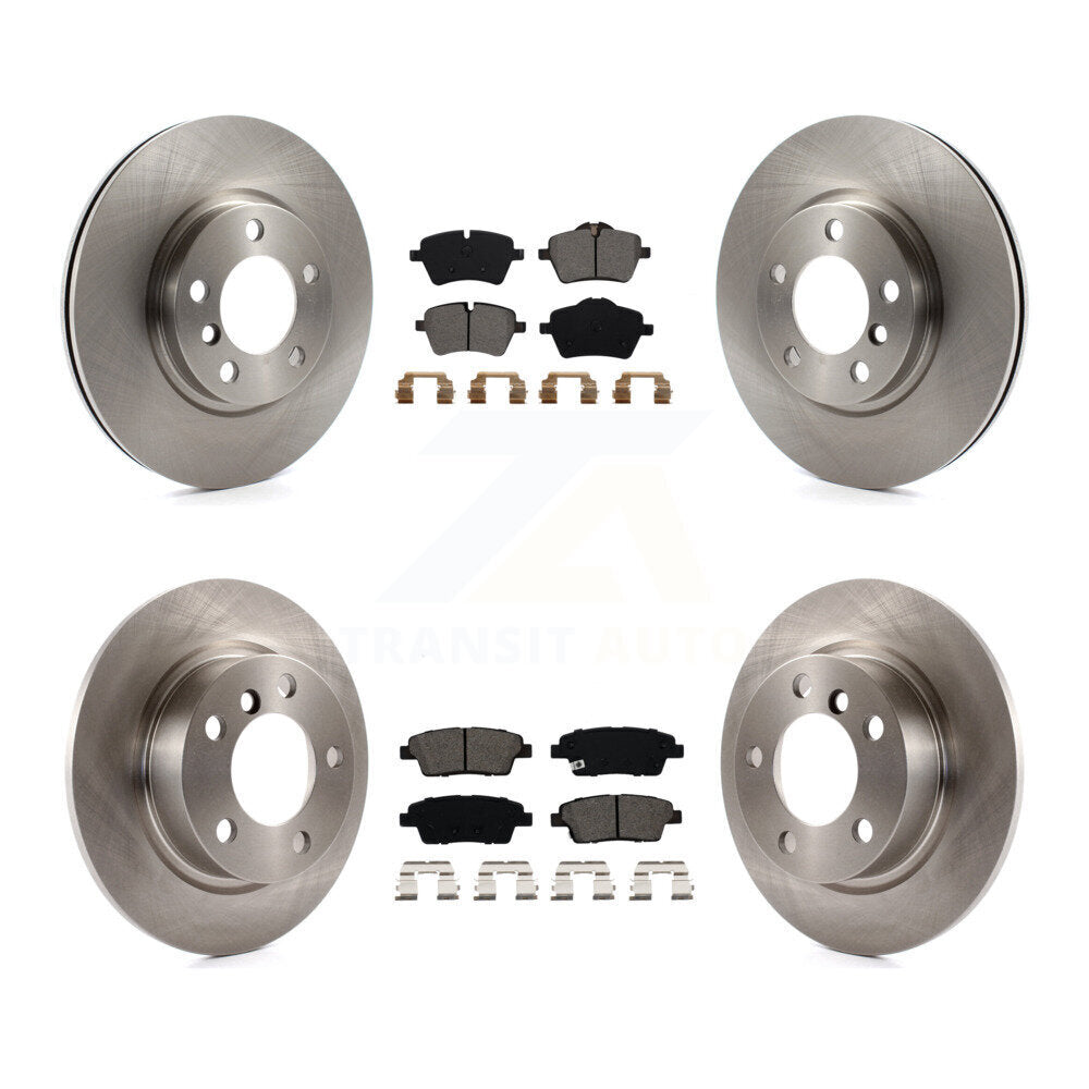 Brake Rotors Semi-Metallic Pad Front Rear Kit For Mini Cooper Countryman Paceman