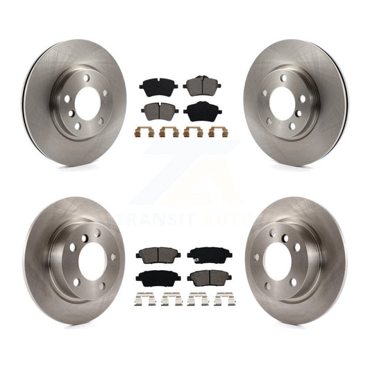 Brake Rotors Semi-Metallic Pad Front Rear Kit For Mini Cooper Countryman Paceman