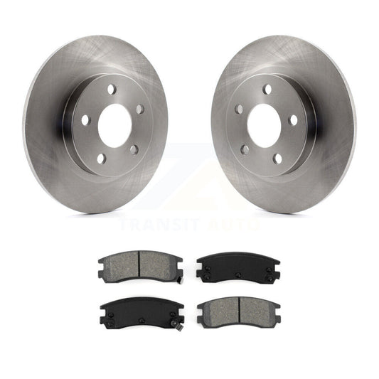 Brake Rotor & Semi-Metallic Pad Rear Kit For Cadillac DeVille Seville Buick Park