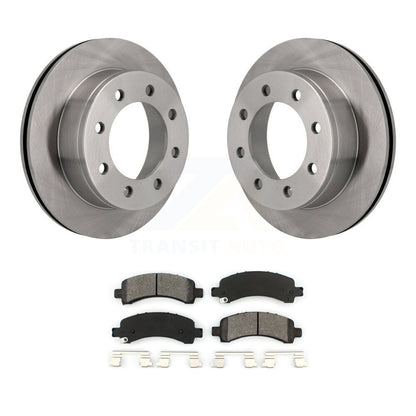 Brake Rotor And Semi-Metallic Pad Rear Kit For GMC Chevrolet Savana 2500 Express