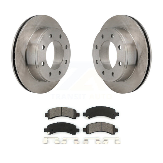 Brake Rotor And Semi-Metallic Pad Rear Kit For Chevrolet GMC Express 2500 Savana