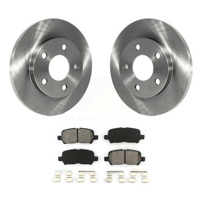Brake Rotor Semi-Metallic Pad Rear Kit For Chevrolet Impala Buick LaCrosse Grand