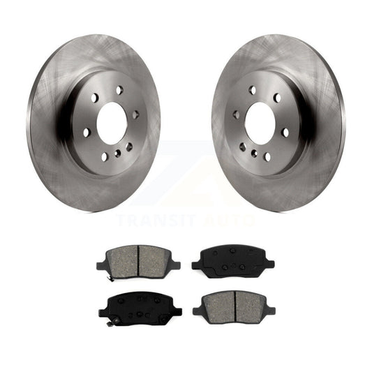 Brake Rotors & Semi-Metallic Pad Rear Kit For Pontiac Montana Chevrolet Uplander