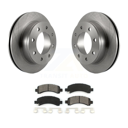 Disc Brake Rotor & Semi-Metallic Pad Rear Kit For GMC Chevrolet Savana 3500 2500