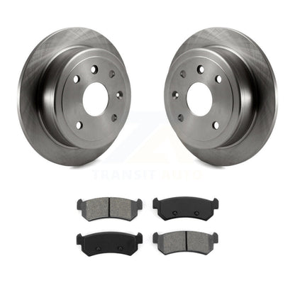 Brake Rotor & Semi-Metallic Pad Rear Kit For Chevrolet Optra Suzuki Forenza Reno