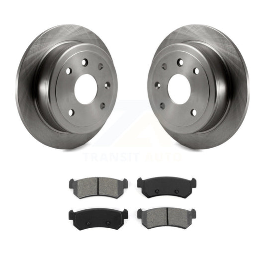 Brake Rotor & Semi-Metallic Pad Rear Kit For Chevrolet Optra Suzuki Forenza Reno