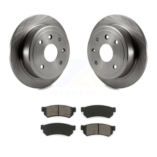 Brake Rotor & Semi-Metallic Pad Rear Kit For Chevrolet Optra Suzuki Forenza Reno