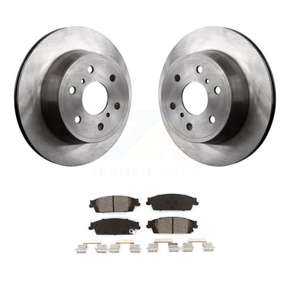 Brake Rotor & Semi-Metallic Pad Rear Kit For Chevrolet GMC Silverado 1500 Sierra
