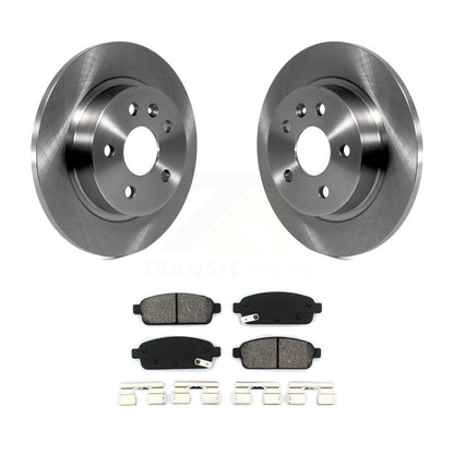 Brake Rotor And Semi-Metallic Pad Rear Kit For Chevrolet Cruze Trax Buick Encore