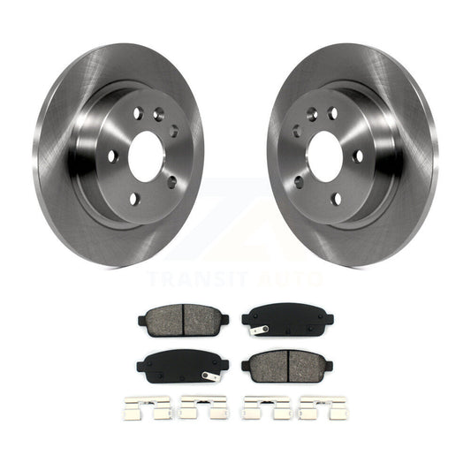Brake Rotor And Semi-Metallic Pad Rear Kit For Chevrolet Cruze Trax Buick Encore