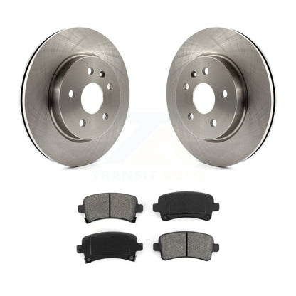 Brake Rotor & Semi-Metallic Pad Rear Kit For Chevrolet Buick Malibu Impala Regal