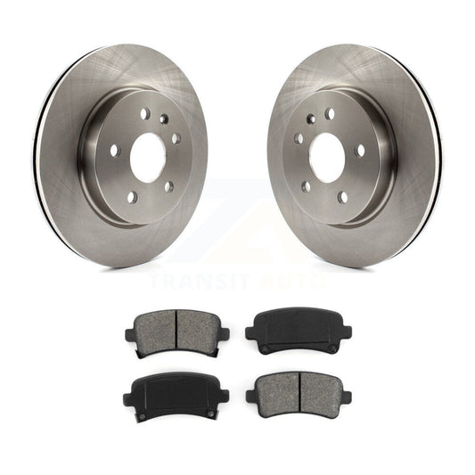 Brake Rotor & Semi-Metallic Pad Rear Kit For Chevrolet Buick Malibu Impala Regal