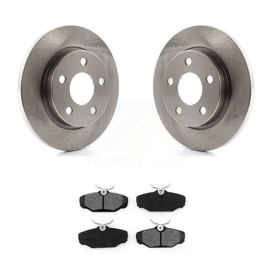 Brake Rotor And Semi-Metallic Pad Rear Kit For Ford Taurus Mercury Sable Lincoln