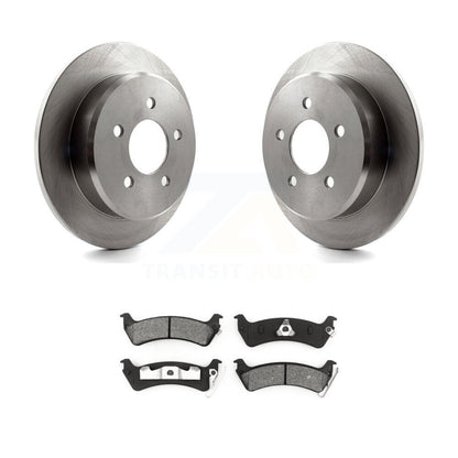 Disc Brake Rotors And Semi-Metallic Pads Rear Kit For Ford Explorer Sport Trac