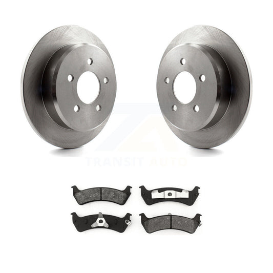 Brake Rotors & Semi-Metallic Pad Rear Kit For Ford Ranger Explorer Sport Mercury