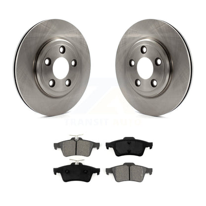 Disc Brake Rotors And Semi-Metallic Pads Rear Kit For Jaguar Vanden Plas XJ8