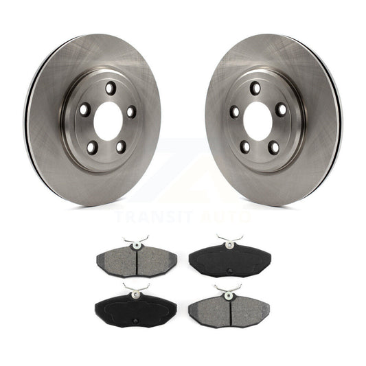 Brake Rotor Semi-Metallic Pad Rear Kit For Ford Thunderbird Jaguar S-Type LS XJ8