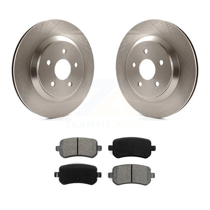 Disc Brake Rotor & Semi-Metallic Pad Rear Kit For Ford Freestar Mercury Monterey
