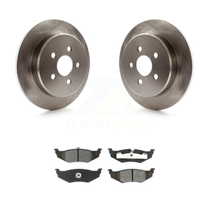Disc Brake Rotor & Semi-Metallic Pad Rear Kit For Chrysler PT Cruiser Dodge Neon