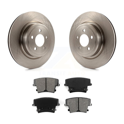 Disc Brake Rotors And Semi-Metallic Pads Rear Kit For Dodge Charger Magnum