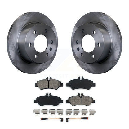 Brake Rotor And Semi-Metallic Pad Rear Kit For Sprinter 2500 Mercedes-Benz Dodge