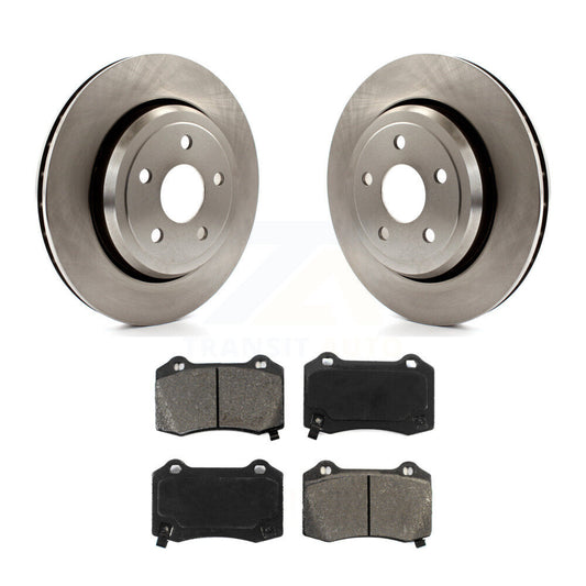Brake Rotor And Semi-Metallic Pad Rear Kit For Jeep Grand Cherokee Dodge Durango