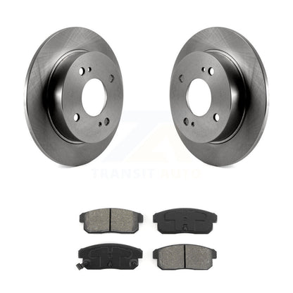 Disc Brake Rotors And Semi-Metallic Pads Rear Kit For Nissan Sentra INFINITI G20