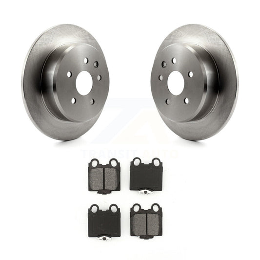 Brake Rotor & Semi-Metallic Pad Rear Kit For Lexus SC430 IS300 GS300 GS400 GS430
