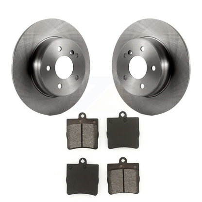 Disc Brake Rotors And Semi-Metallic Pads Rear Kit For Mercedes-Benz SLK280