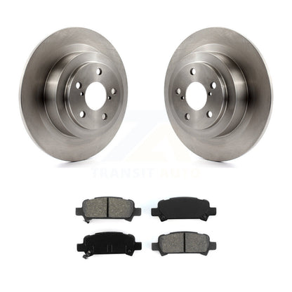 Disc Brake Rotors And Semi-Metallic Pads Rear Kit For Subaru Outback Legacy Baja
