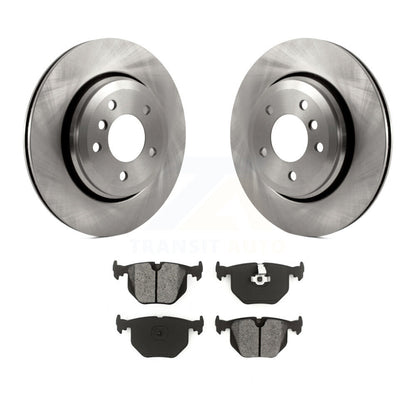 Disc Brake Rotors And Semi-Metallic Pads Rear Kit For BMW 330Ci 330i 330xi