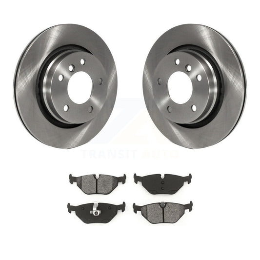 Brake Rotors Semi-Metallic Pad Rear Kit For BMW 325i 325Ci 328i 323Ci 323i 328is