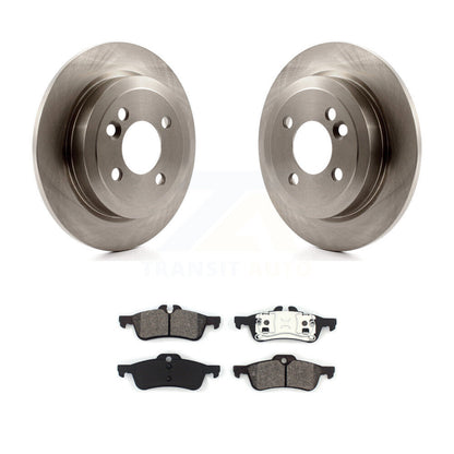 Disc Brake Rotors And Semi-Metallic Pads Rear Kit For Mini Cooper