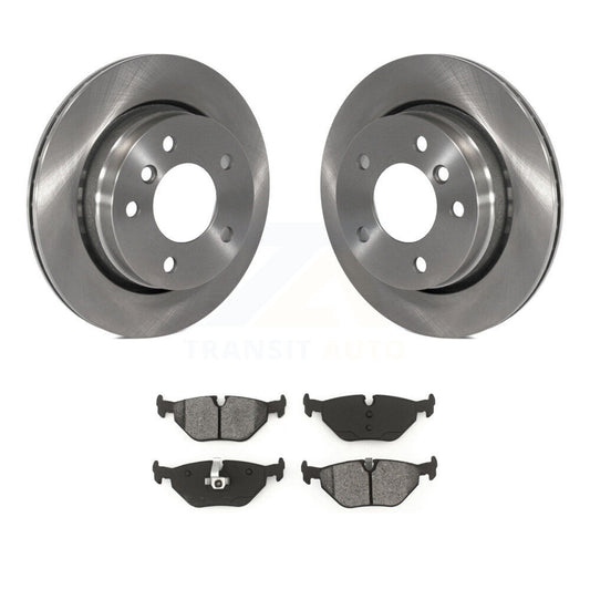 Disc Brake Rotors And Semi-Metallic Pads Rear Kit For BMW 320i 323i 328i 323Ci