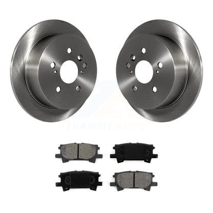 Brake Rotor & Semi-Metallic Pad Rear Kit For Lexus RX350 Toyota Highlander RX330