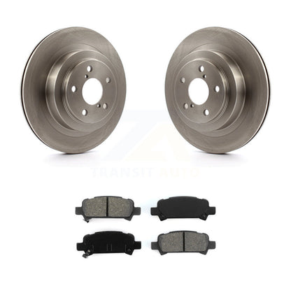 Disc Brake Rotors And Semi-Metallic Pads Rear Kit For Subaru Legacy