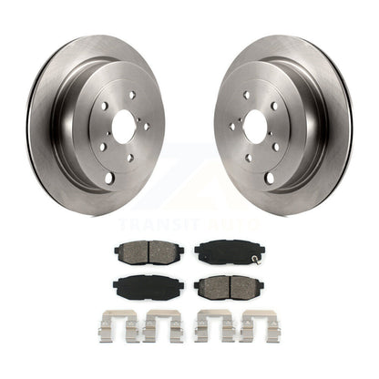 Disc Brake Rotors And Semi-Metallic Pads Rear Kit For Subaru Tribeca B9